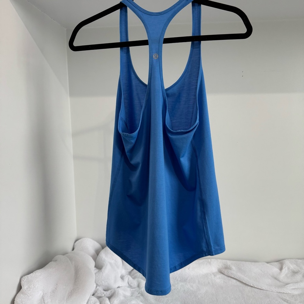 Lululemon Tech Mesh Singlet Tank | Blue | NWOT | Approx. Size 4 - Picture 2 of 10